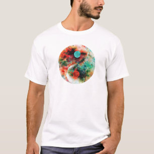 Yin Yang Flower T-shirt
