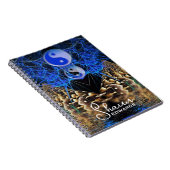 Yin Yang Fractal Vision Notitieboek (Rechterzijde)