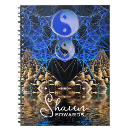 Yin Yang Fractal Vision Notitieboek