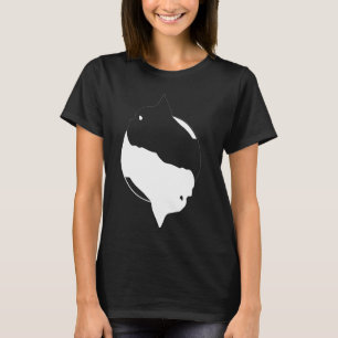 Yin Yang Franse Bulldog Frenchie Symbool Meditati T-shirt