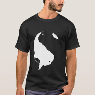 Yin Yang Frenchie French Bulldog Symbol Zen T-shirt