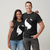 Yin Yang Frenchie French Bulldog Symbol Zen T-shirt (Unisex)