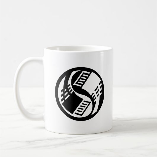 Yin Yang Geek Tech Koffiemok (Links)