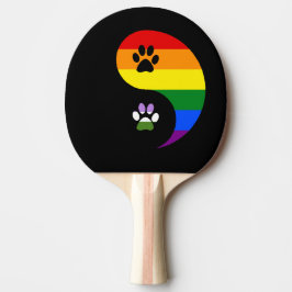 Yin-Yang Genderqueer Ping Pong Bat Tafeltennisbatje