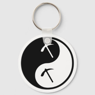 Yin Yang Geology Sleutelhanger