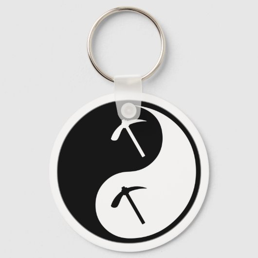 Yin Yang Geology Sleutelhanger (Voorkant)