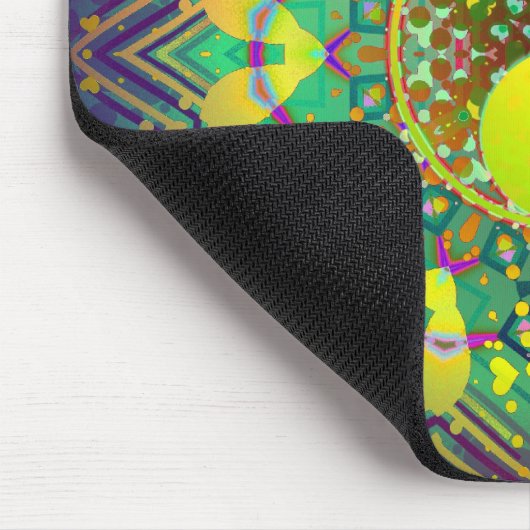 Yin Yang Geometry Balance Mousepad Muismat (Hoek)