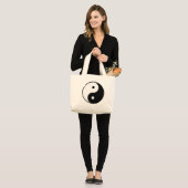 Yin Yang Gift Grote Tote Bag (Voorkant (model))