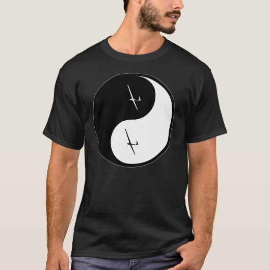 Yin Yang Gliding T-shirt (Voorkant)
