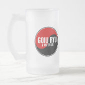 Yin Yang GOJU RYU 1 Matglas Bierpul (Links)