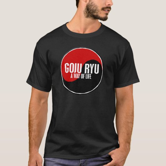 Yin Yang GOJU RYU 1 T-shirt (Voorkant)