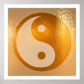 YIN YANG Gold Poster YingYang (Voorkant)