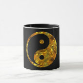 Yin & Yang GOLD | zwart Mok (Midden)
