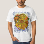 Yin Yang Goldfish T-shirt (Voorkant)
