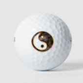 Yin Yang Golfballen (Voorkant)