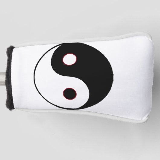 Yin Yang Golfheadcover (Voorkant)