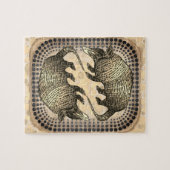 Yin Yang Gordeldier Legpuzzel (Horizontaal)