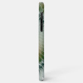 Yin Yang Groen Geel Abstract Kleurrijk Fractal Case-Mate iPhone Case (Achterkant/links)