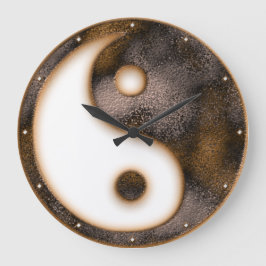 Yin Yang Grote Klok
