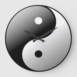 Yin Yang Grote Klok