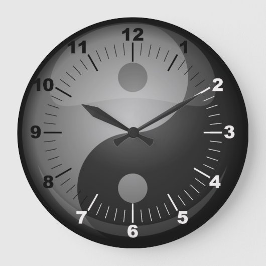 Yin Yang Grote Klok (Voorkant)