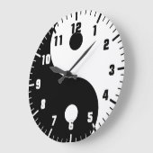 yin yang grote klok (Hoek)