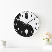 yin yang grote klok (Huis)
