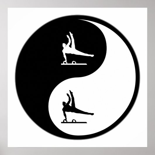 Yin Yang Gymnastics Poster (Voorkant)