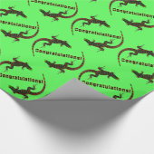 Yin Yang Hagedissen Gefeliciteerd Cadeaupapier (Hoek)