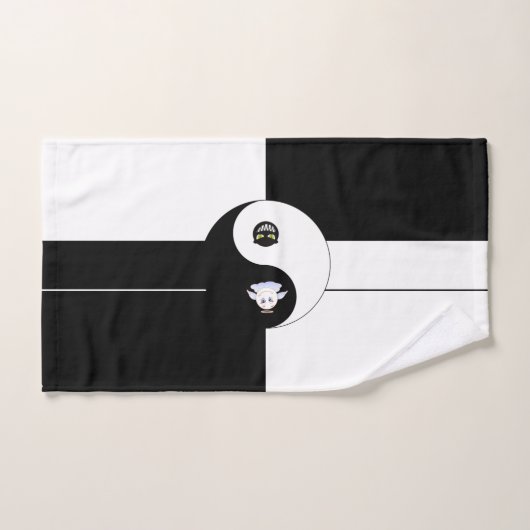 Yin yang handdoek (Handdoek)