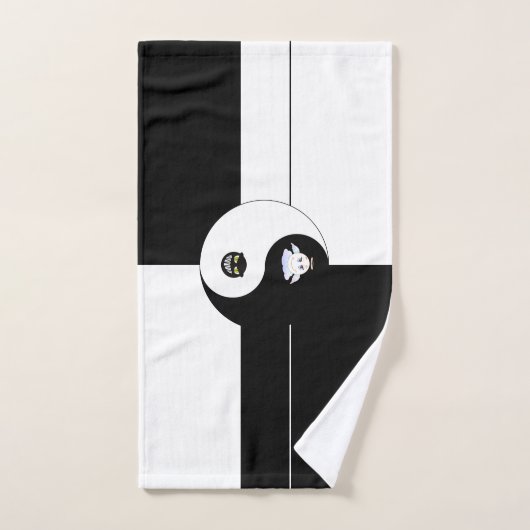 Yin yang handdoek (Handdoek)