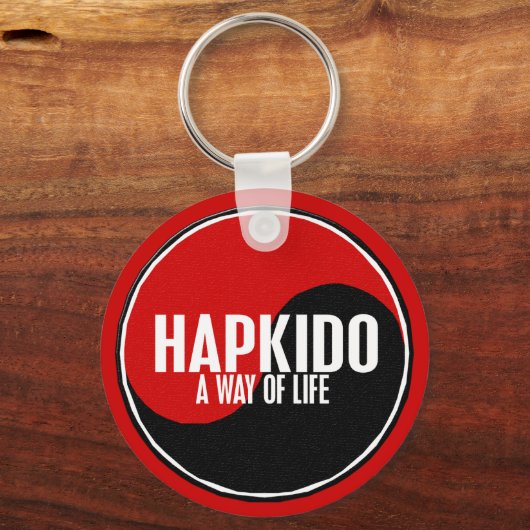 Yin Yang HAPKIDO 1 Sleutelhanger (Voorkant)