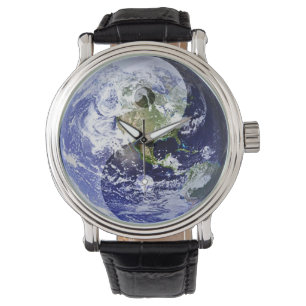 Yin-Yang Harmony op Onze Planeet Horloge