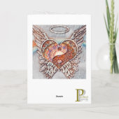 Yin Yang Hart Grafische Kaart (Achterkant)