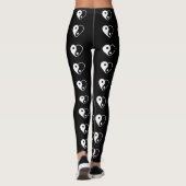 Yin Yang Hart Leggings (Achterkant)