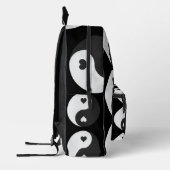  yin yang hart valentijnen bedrukte rugzak (Links)