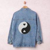  yin yang hart valentijnen denim jacket (Hangar)