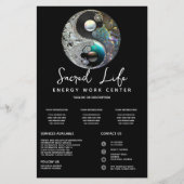 Yin Yang | Healing Arts Flyer (Voorkant)