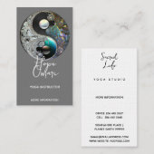 Yin Yang, Healing Arts Visitekaartje (Voorkant / Achterkant)