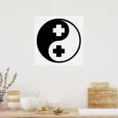 Yin Yang Health and Safety Poster (Keuken)