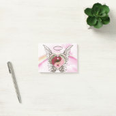 Yin Yang Heart Angel Wings Waterverf Post-it® Notes (Kantoor)