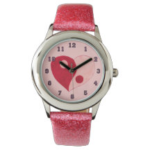 Yin Yang Heart (rood/roze)