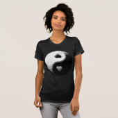 Yin Yang Hearts T-shirt (Voorkant volledig)