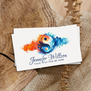 Yin Yang - hemels evenwicht Visitekaartje