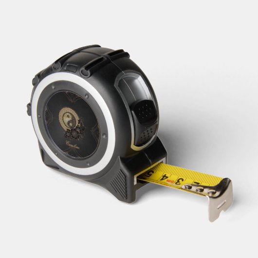 Yin yang het symbool dat staat voor evenwicht rolmaat (Hoek)