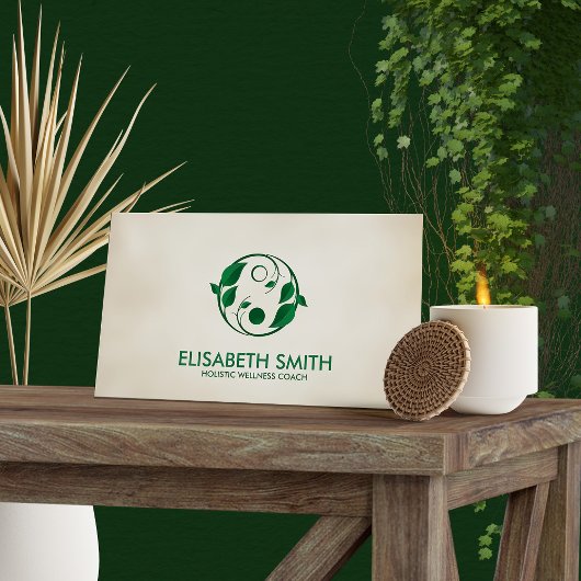 Yin Yang -Holistic Wellness Coach Visitekaartje