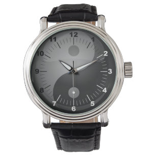 Yin Yang Horloge