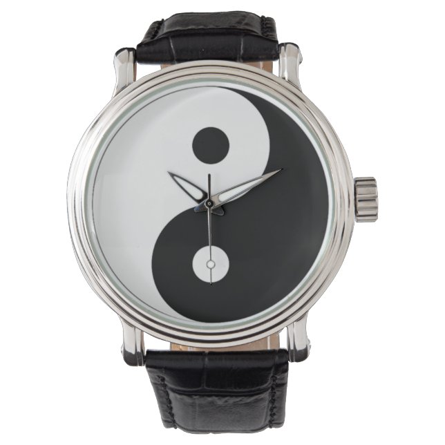 Yin Yang Horloge (Voorkant)