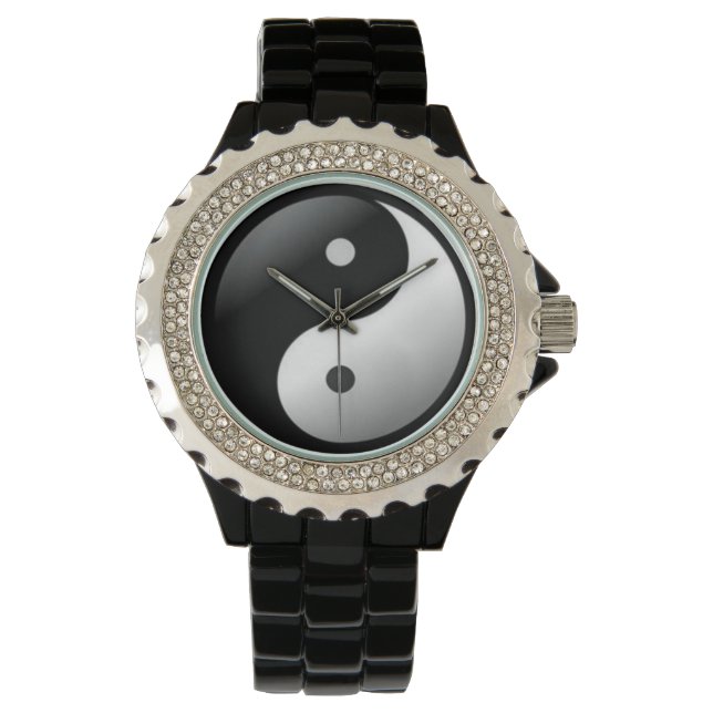 Yin Yang Horloge (Voorkant)