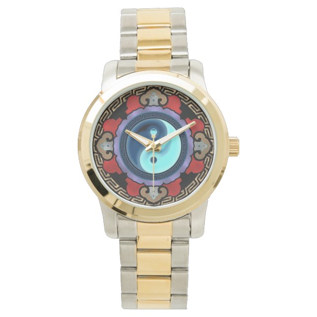 Yin Yang Horloge (Voorkant)